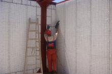 Πέτρινη μονοκατοικία στην Αρέθουσα Θεσσαλονίκης.