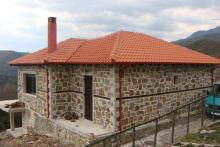Κατασκευή πέτρινου σπιτιού στην Κόνιτσα
