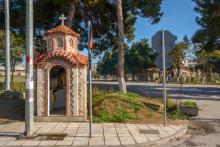 Εκκλησάκι στο Λαγκαδά στο στρατόπεδο Παύλου Μελά στη θεσσαλονίκη