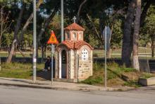 Εκκλησάκι στο Λαγκαδά στο στρατόπεδο Παύλου Μελά στη θεσσαλονίκη
