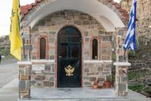 Κατασκευή πετρόχτιστου ναΐσκου στα Λαγινά Θεσσαλονίκης